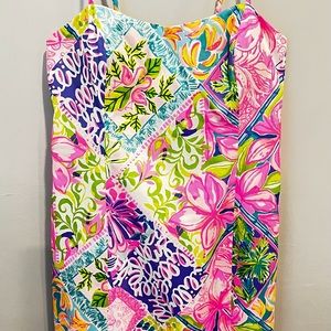 LILY PULITZER pink sleeveless dress Sz 14